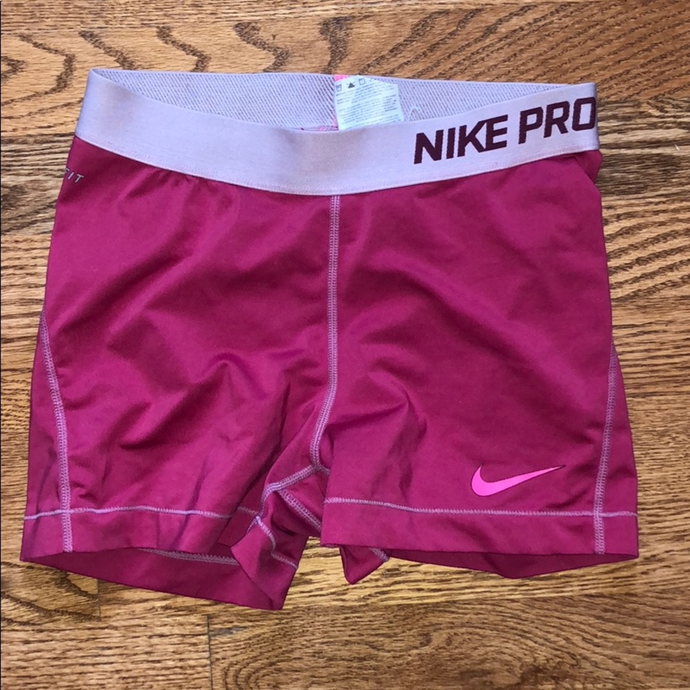 Hot Pink Nike Pros